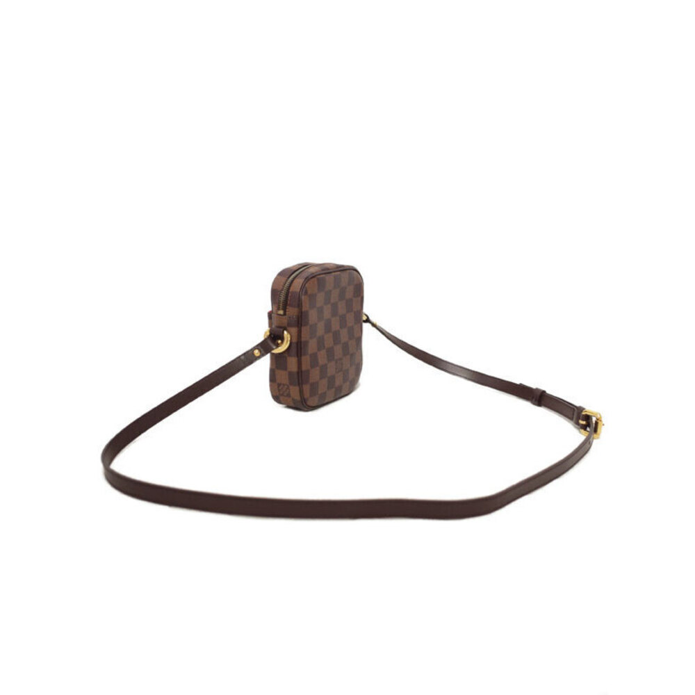 Louis Vuitton Brown Bag Damier Shoulder Rift Ebene